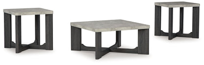 Sharstorm - Occasional Table Set (Set of 3) - Two-tone Gray by Ashley – Table Sets