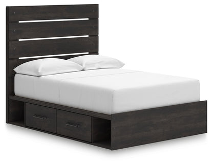 Hollivern - Panel Storage Bed by Ashley – Storage Beds