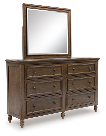 Sturlayne - Dresser And Mirror - Brown – Dresser & Mirror