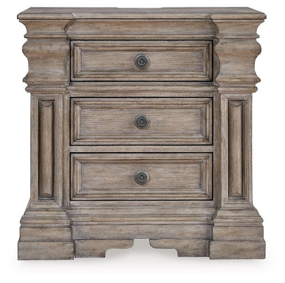 Blairhurst - Three Drawer Night Stand - Light Grayish Brown by Ashley – view 4