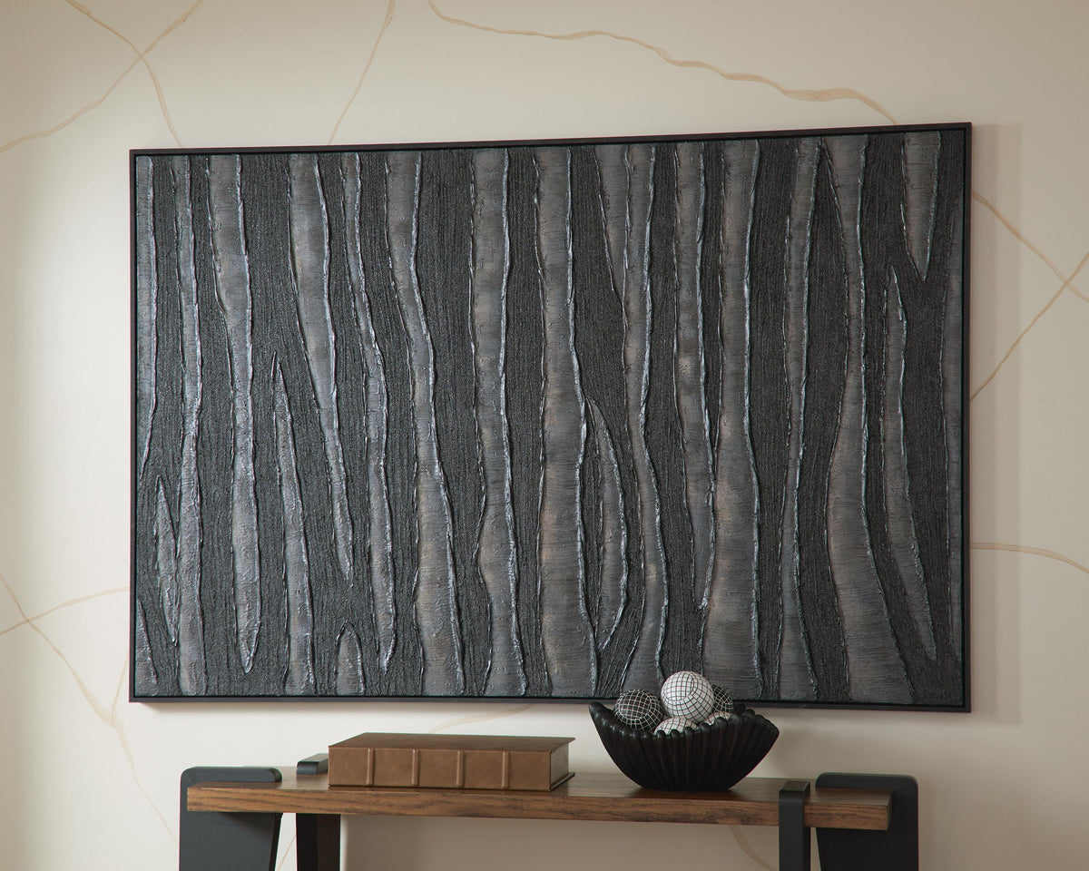 Lynnworth - Wall Art - Black / Brown by Ashley – view 4