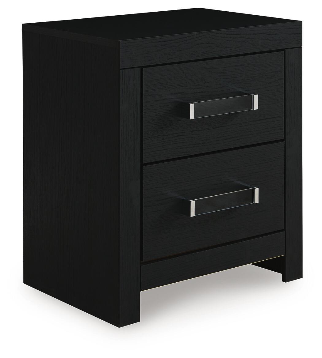 Maeling - Two Drawer Night Stand by Ashley – Accent Nightstands