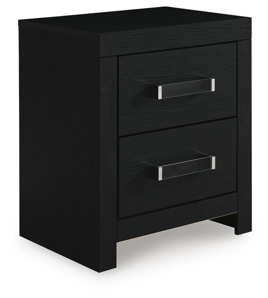 Maeling - Two Drawer Night Stand by Ashley – Accent Nightstands