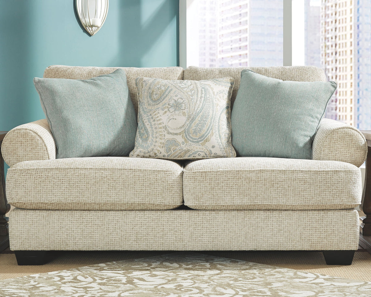 Monaghan - Loveseat - Sandstone by Ashley – view 4