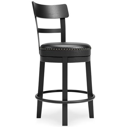 Valebeck - Full Back Swivel Stool by Ashley – view 10