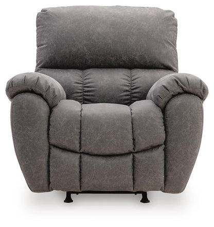 Bakerstein - Power Rocker Recliner With Adjustable Headrest - Galaxy by Ashley – view 4