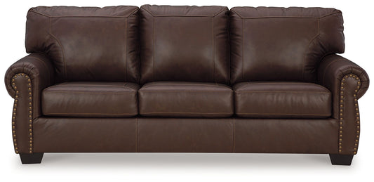 Colleton - Sofa - Dark Brown by Ashley – Stationary Sofas