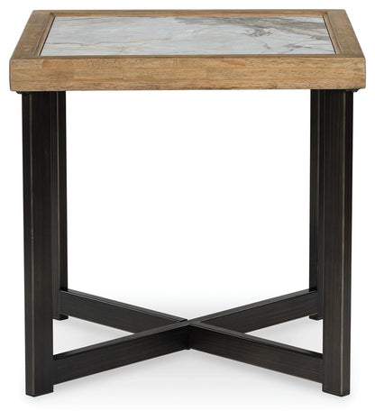 Montia - Square End Table - Multi by Ashley – view 3