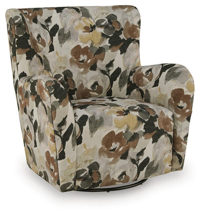 Rowenburg - Swivel Glider Accent Chair by Ashley – view 2