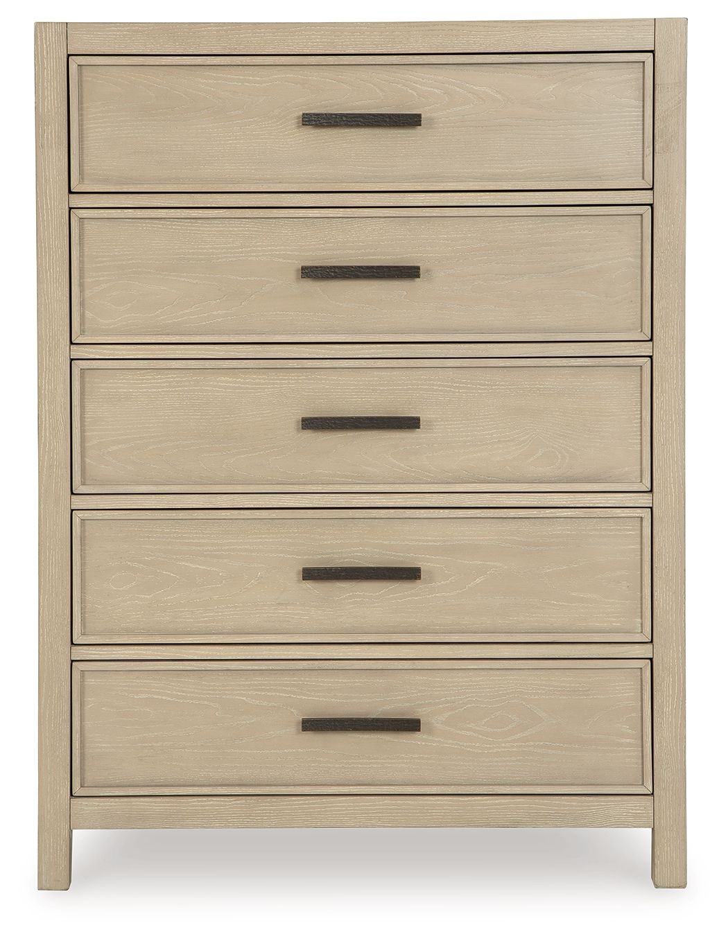 Calmoro - Five Drawer Chest - Gray by Ashley – view 3