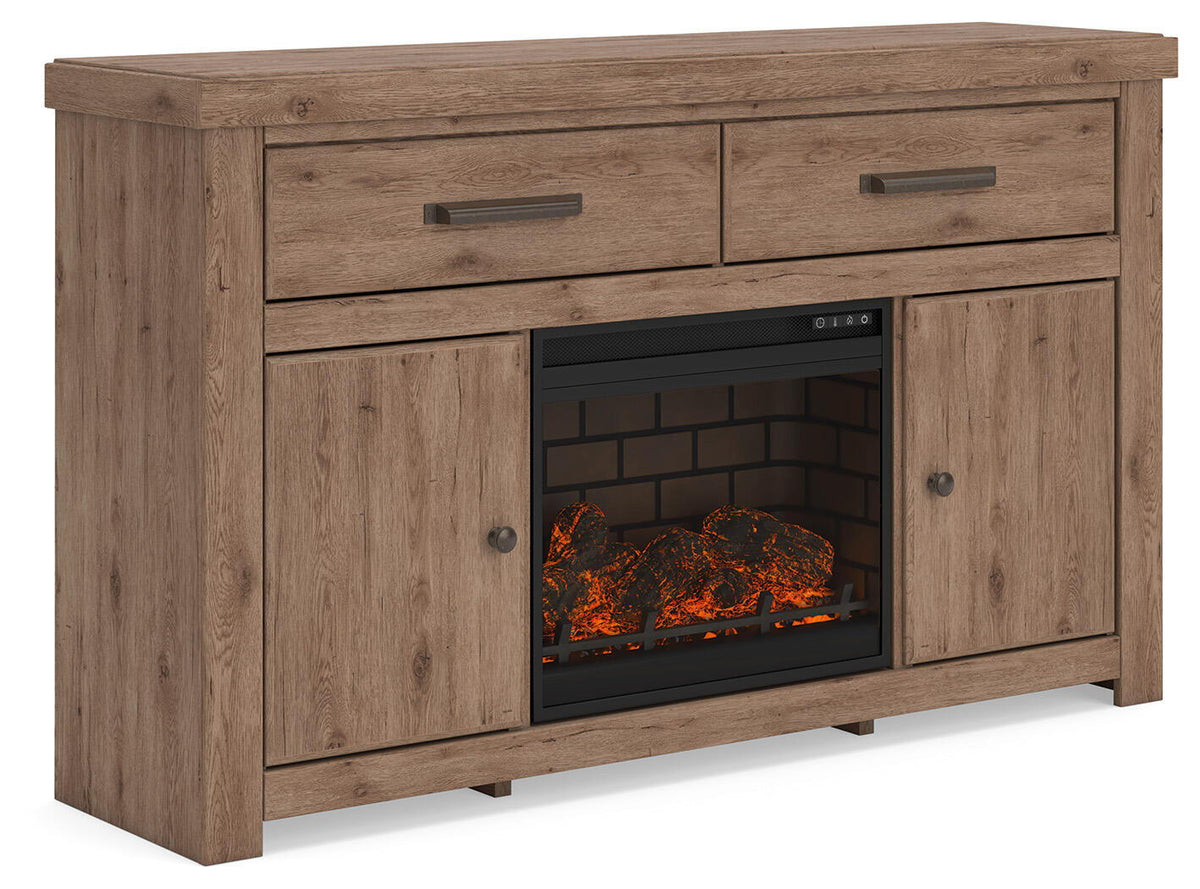 Garistyn - TV Stand With Fireplace Option – view 23