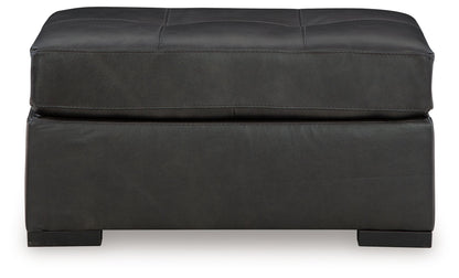 Brindley Pier - Oversized Accent Ottoman - Fog by Ashley – view 4