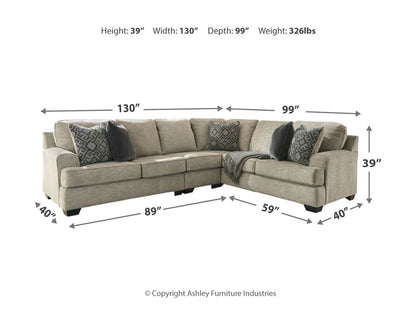 Bovarian - 4 Piece Sectional Set by Ashley – view 5