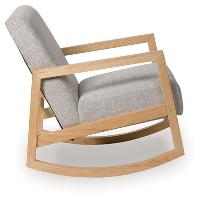 Wychworth - Accent Chair - Gray / Natural by Ashley – view 4