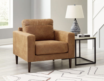Telora - Chair - Caramel by Ashley – view 4