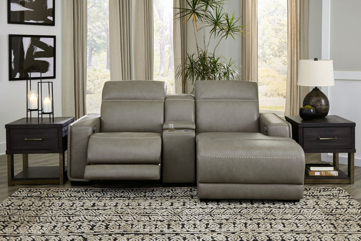 Correze - 3 Piece Power Reclining Sectional by Ashley – view 11