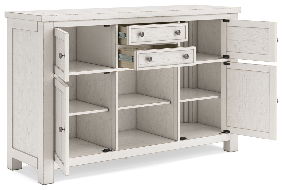 Robbinsdale - Dining Room Server - Antique White by Ashley – view 4