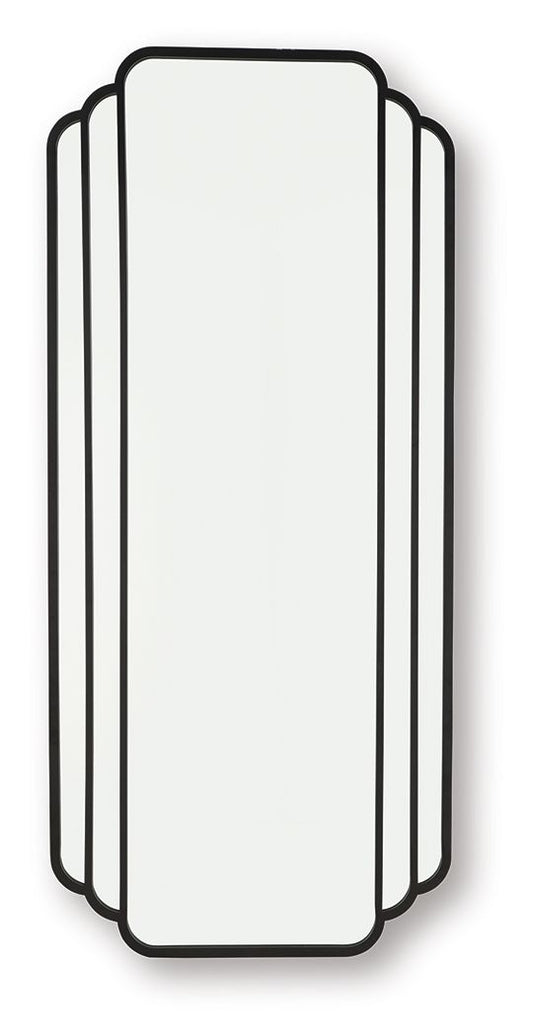 Antigone - Floor Mirror - Black by Ashley – Floor Mirrors