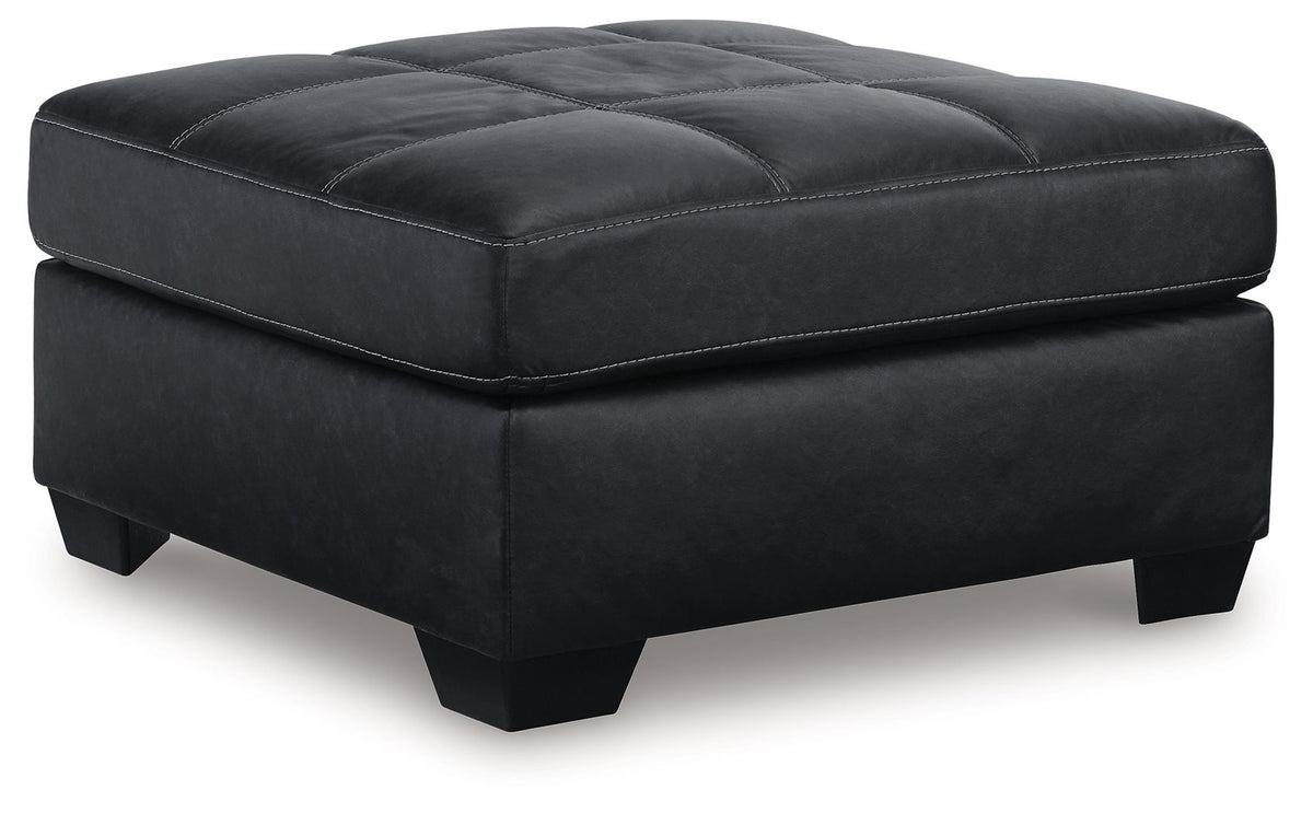 Barlin Mills - Oversized Accent Ottoman - Carbon – Accent Ottomans