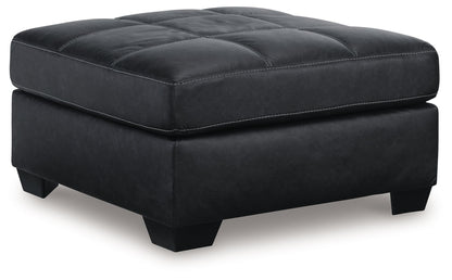 Barlin Mills - Oversized Accent Ottoman - Carbon – Accent Ottomans