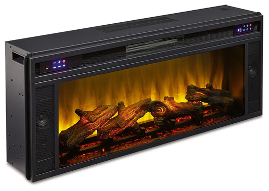 Entertainment Accessories - Fireplace Insert - Rectangular - Black by Ashley – Fireplace Inserts