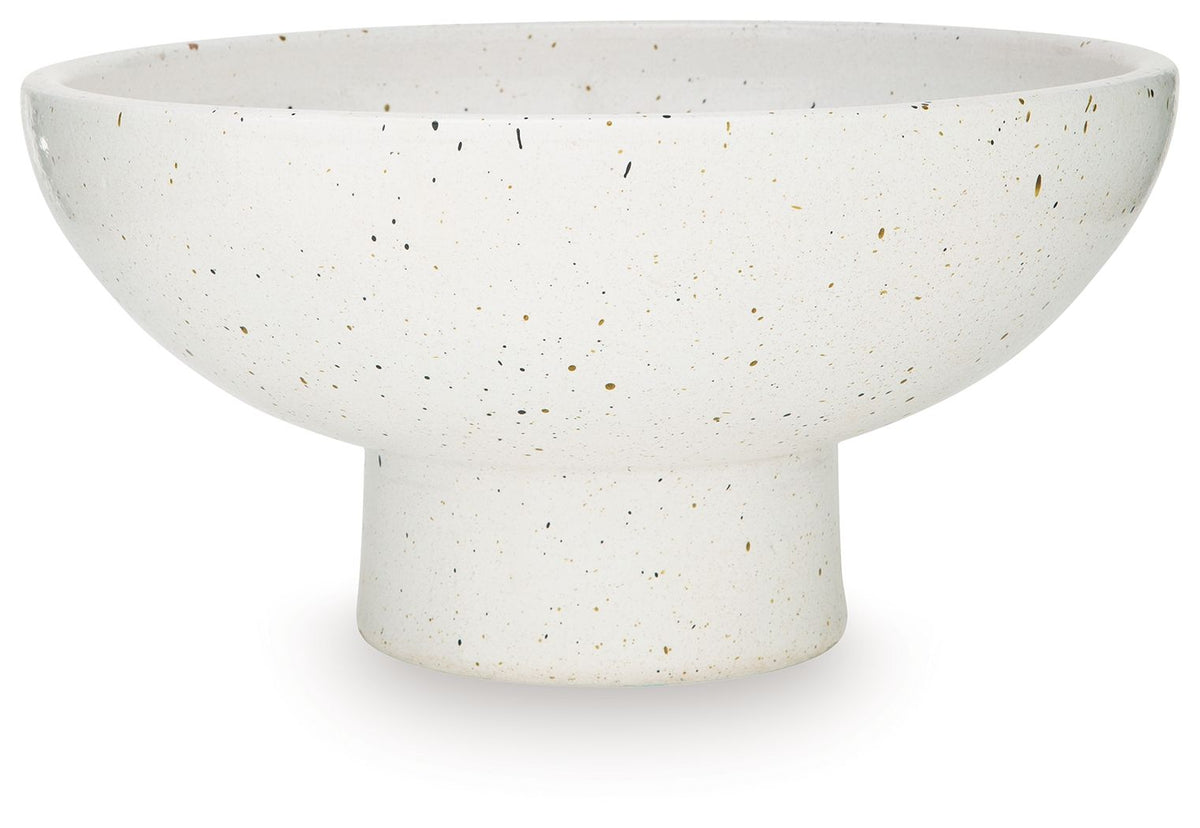 Dallinworth - Bowl - White / Black by Ashley – Plates & Bowls