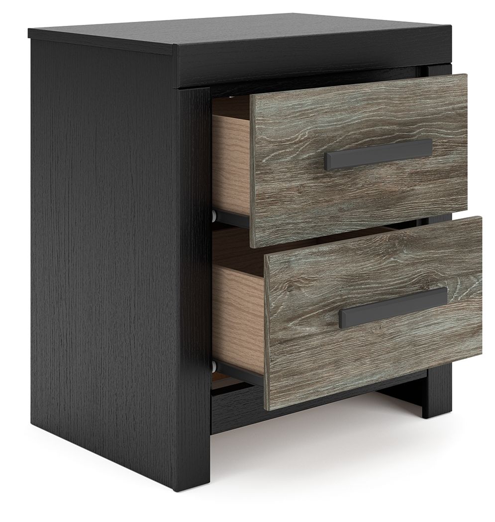 Broachmyn - Two Drawer Night Stand by Ashley – view 12