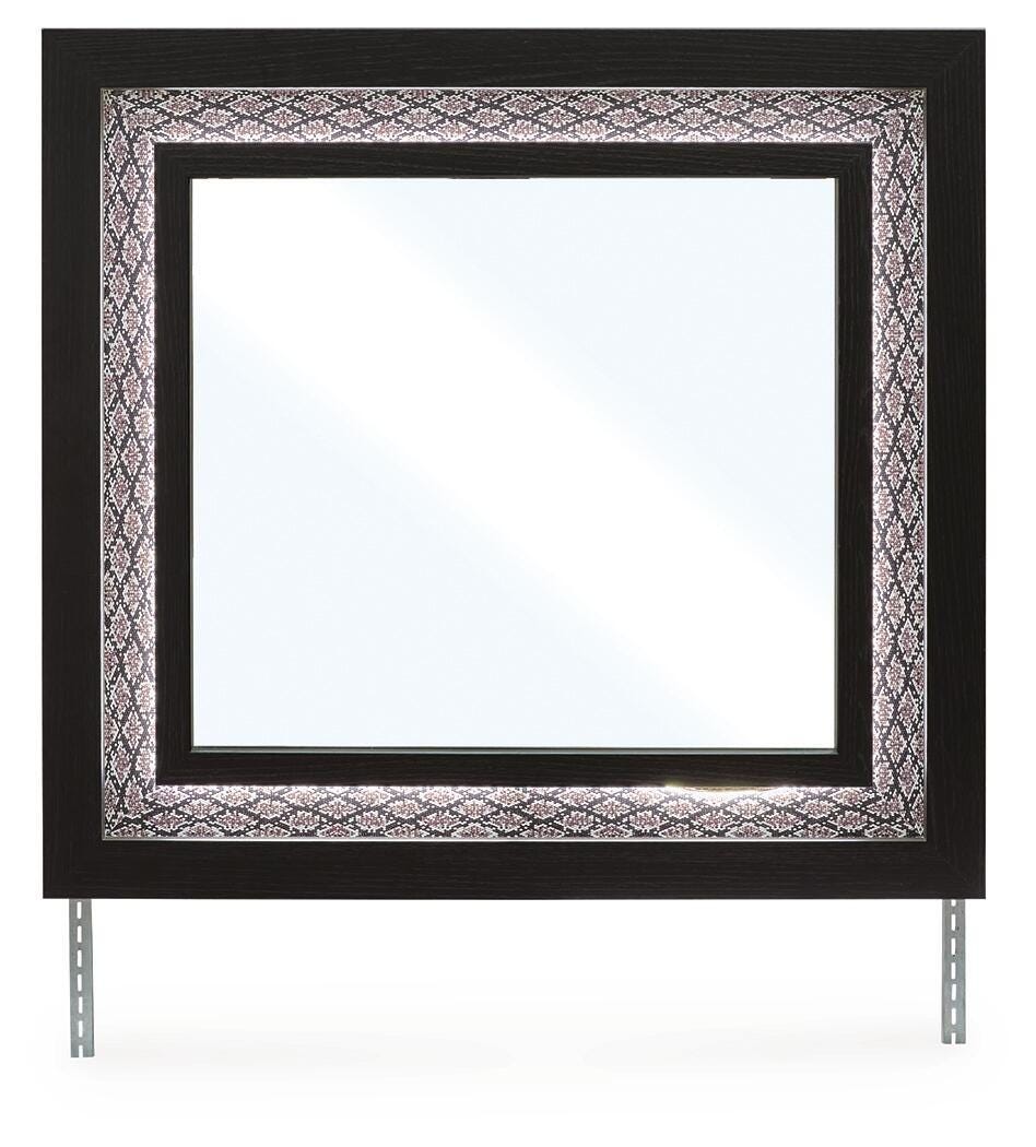 Brizmore - Bedroom Mirror - Black by Ashley – Mirrors