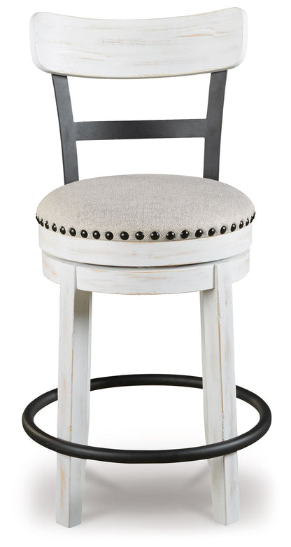 Valebeck - Full Back Swivel Stool by Ashley – view 12