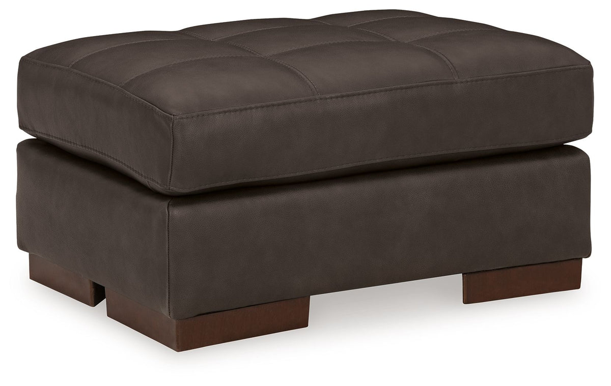 Luigi - Ottoman - Thunder by Ashley – Upholstered Ottomans