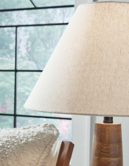 Danset - Wood Lamp by Ashley – view 8