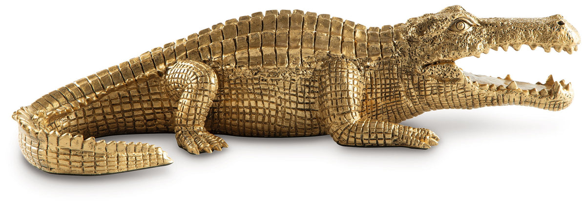 Lauretman - Sculpture - Antique Gold Finish by Ashley – view 4