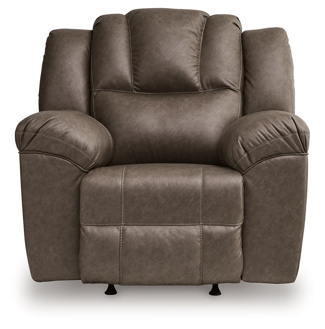Lowilla - Rocker Recliner - Driftwood by Ashley – view 4