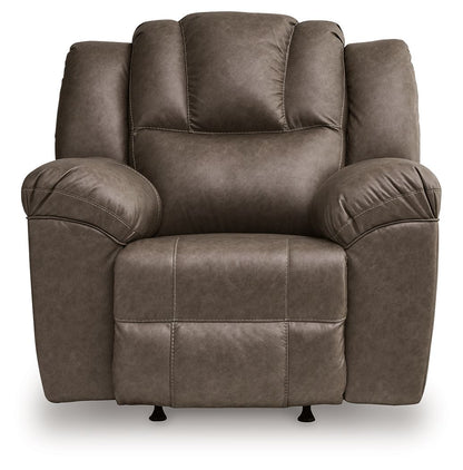 Lowilla - Rocker Recliner - Driftwood by Ashley – view 4