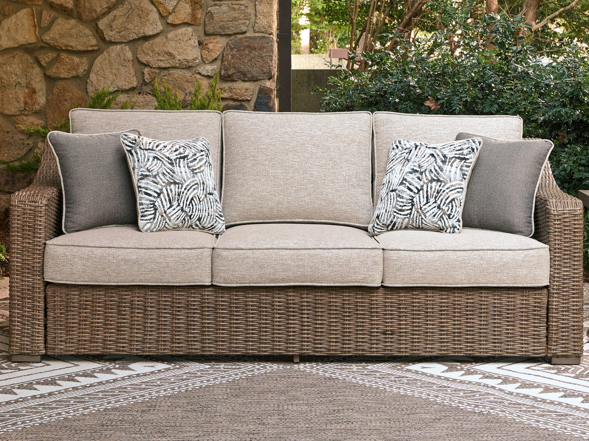 Laguna Heights - Sofa With Cushion - Beige by Ashley – view 4