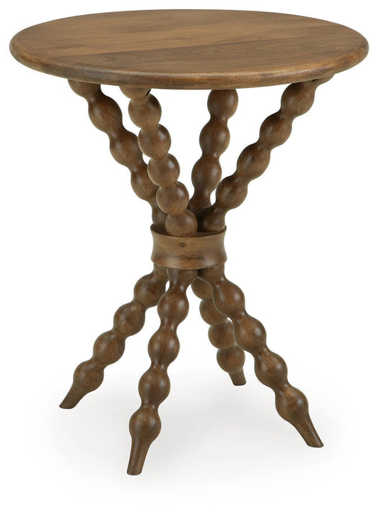 Jadner - Accent Table - Light Brown by Ashley – Accent Tables