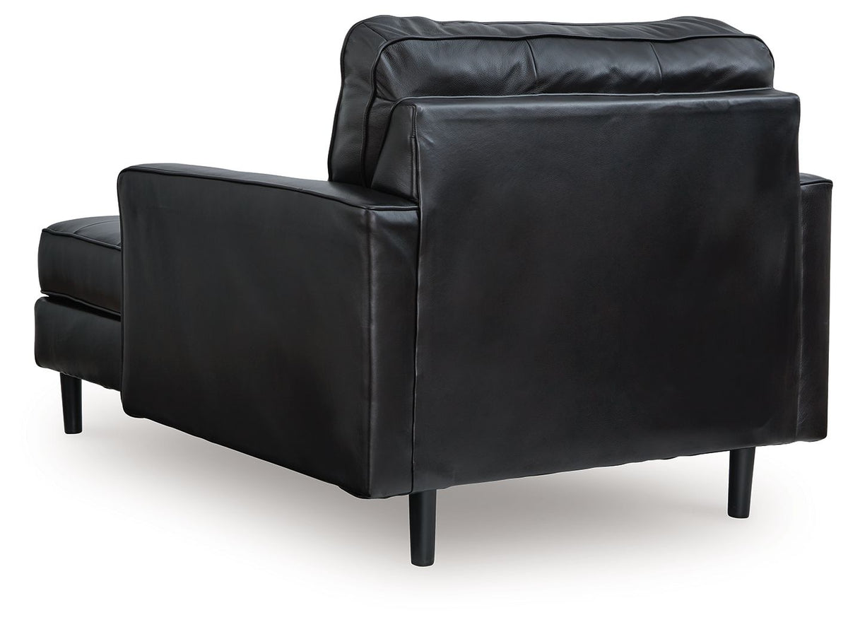 Bryceview - Chaise - Onyx by Ashley – view 4