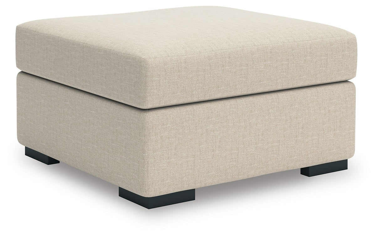 LadyMae - Oversized Accent Ottoman - Twill – Accent Ottomans