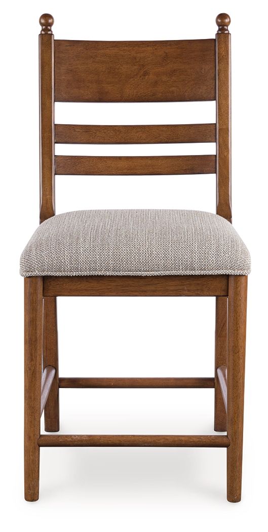 Greddinton - Upholstered Barstool (Set of 2) by Ashley – view 8