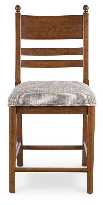 Greddinton - Upholstered Barstool (Set of 2) by Ashley – view 8