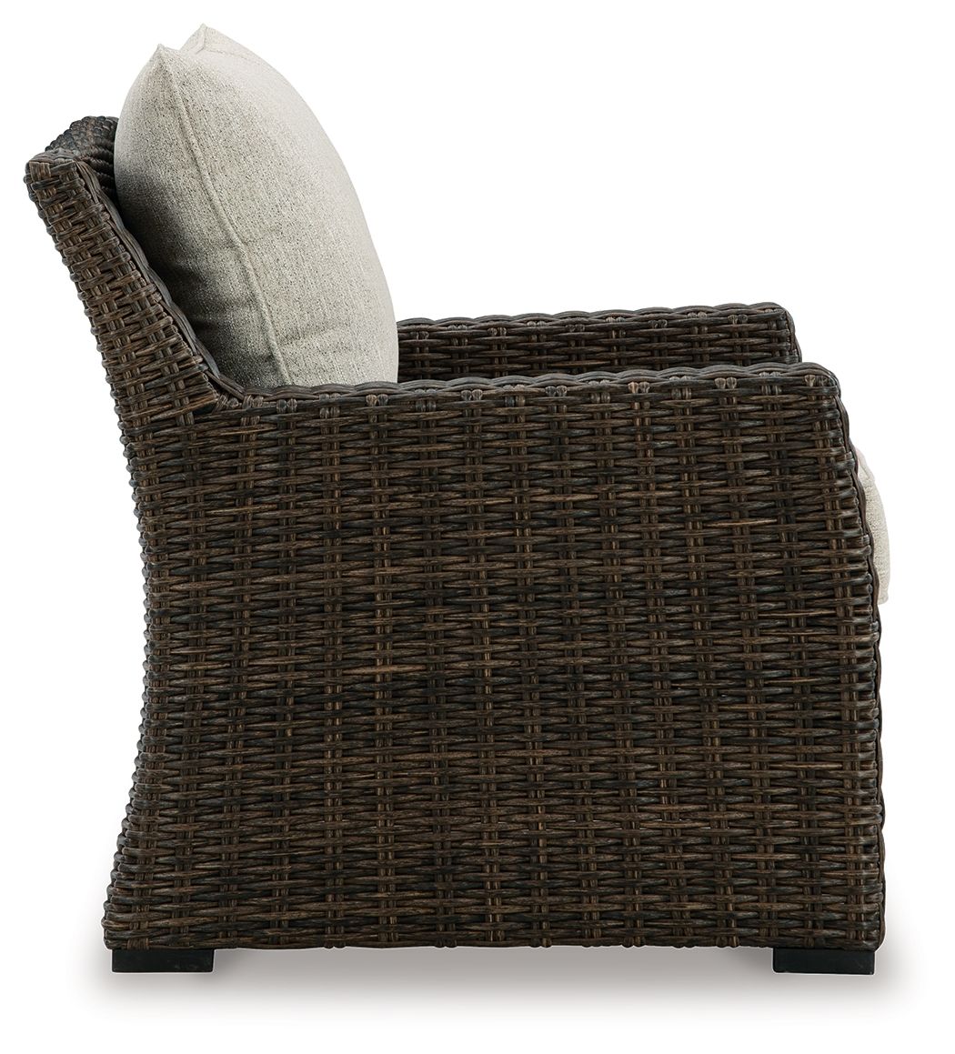 Brook Ranch - Lounge Chair With Cushion - Brown by Ashley – view 4
