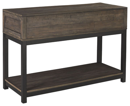 Johurst - Sofa Table - Grayish Brown by Ashley – view 4