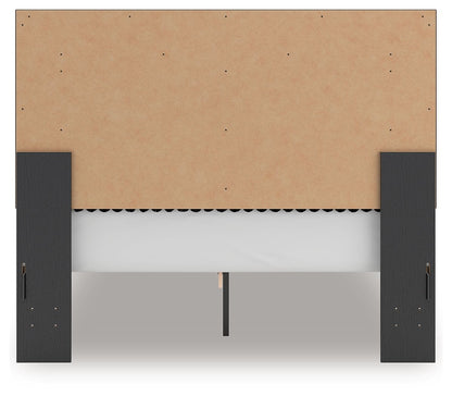 Zuraleus - Upholstered Panel Platform Bed With Roll Slats by Ashley – view 15