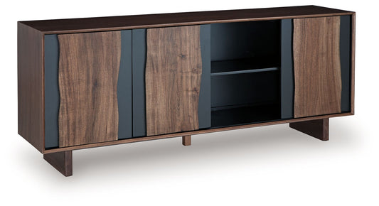Welby - Accent Cabinet - Brown / Charcoal by Ashley – Accent Cabinets