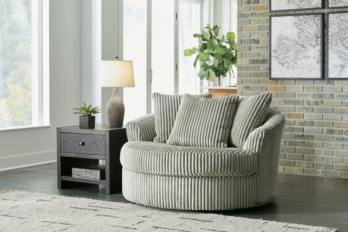 Lindyn - Oversized Swivel Accent Chair by Ashley – view 8