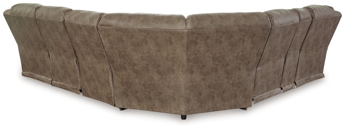 Ravenel - 4 Piece Reclining Sectional by Ashley – view 7