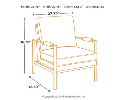 Peacemaker - Accent Chair - Brown by Ashley – view 4