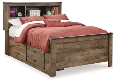 Trinell - Bookcase Storage Bed by Ashley – view 7