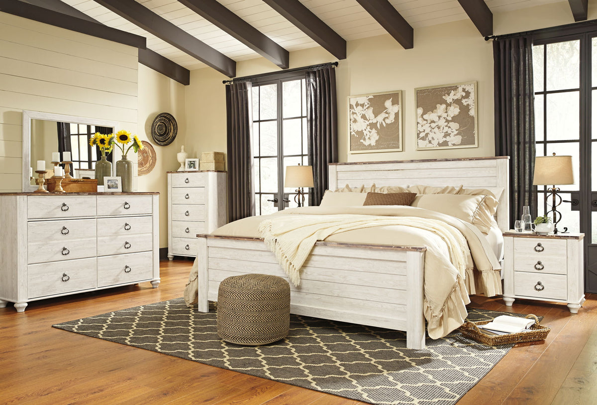 Willowton - Panel Bed by Ashley – view 15