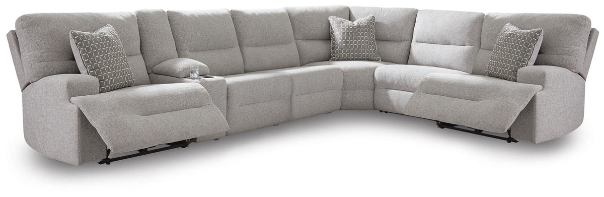 Acklen Place - 7 Piece Reclining Sectional by Ashley – Reclining Sectionals